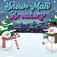 Snow Man Breakers Game Cover