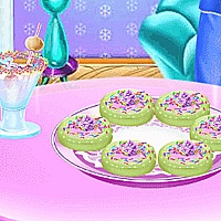 Yummy Rainbow Donuts Cooking Game Cover