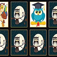 Cute Owl Memory Game Cover