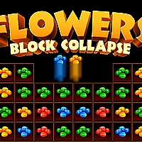 Flowers Blocks Collapse Game Cover