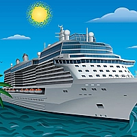 Cruise Ships Memory Game Cover