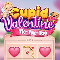 Cupid Valentine Tic Tac Toe Game Cover