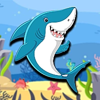 Dady Shark Adventure Game Cover