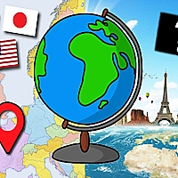 Geography Quiz countries flags capitals Game Cover