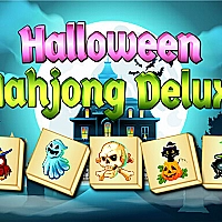 Halloween Mahjong Deluxe Game Cover
