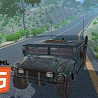 Hummer Jeep Driving Sim Game Cover