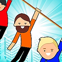 Zipline Rescue - Physics Puzzle Game Cover