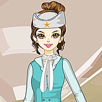 Air Hostess Dress up Game Cover