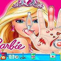 Barbie Hand Doctor: Funs for Girls Online Game Cover