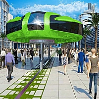 Gyroscopic Elevated Bus Simulator Public Transport Game Cover