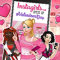 INSTAGIRLS VALENTINES DRESS UP (DCMA) Game Cover