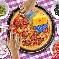 Kids Pizza Chef Cooking - Girls Cooking  Game Cover