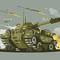 Military Vehicles Match 3 Game Cover