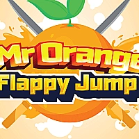 Mr. Orange Flappy Jump Game Cover