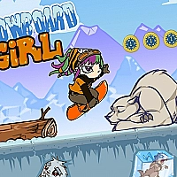 Snowboard Girl Game Cover