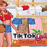 TikTok Girls Design Outfit Game Cover