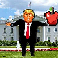 Trump Apple Shooter Game Cover