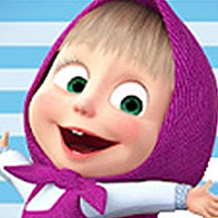 A Day With Masha And The Bear - Fun Together Game Cover