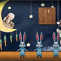 Amgel Bunny Room Escape 2 Game Cover