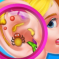 Ear Doctor - Clean It Up Salon Game Cover
