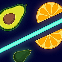 laser fruits slice Game Cover