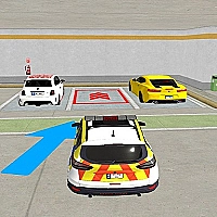 Real Car Parking Basement Driving School Simulator Game Cover