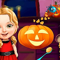 Sweet Baby Girl Halloween Game Cover