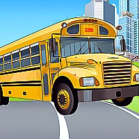 Bus Stop: 2048! Game Cover