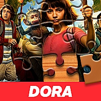 Dora and the Lost City of Gold Jigsaw Puzzle Game Cover