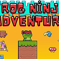Frog Ninja Adventure Game Cover
