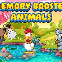 Memory Booster Animals Game Cover