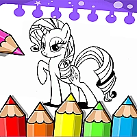 My Little Pony Coloring Game Cover