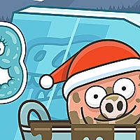 Piggy In The Puddle Christmas Game Cover