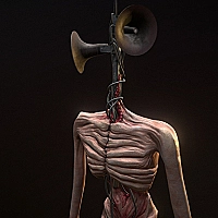 Siren Head 3d Game Cover