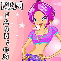 Teen Fashion Dress Up Game Cover