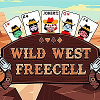 Wild West Freecell Game Cover