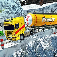Extreme Winter Oil Tanker Truck Drive Game Cover
