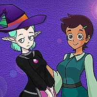 Owl Witch BFF Dress Up Game Cover