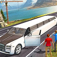 Limousine Taxi Driving Game Cover