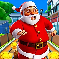 Santa City Run Street Game Cover