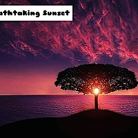 Breathtaking Sunset Jigsaw Game Cover