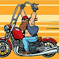Extreme Motorbikes Match 3 Game Cover