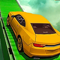 Hill Car Stunts 3D: Crazy Car Racing Simulator 3D Game Cover