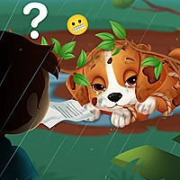 Lost Puppy Rescue and Care Game Cover