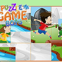 Puzzle Boys - Cartoon Game Cover