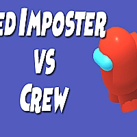 Red Impostor vs Crew HD Game Cover