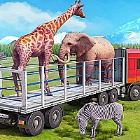 Truck Driving Animal Transport Game Cover
