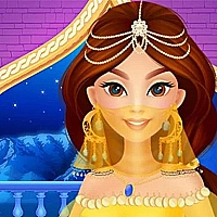 Cool Arabian Princess Dress Up Game Cover