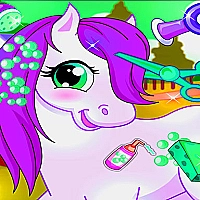 Horse Pet Salon Game Cover