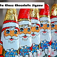 Santa Claus Chocolate Jigsaw Game Cover